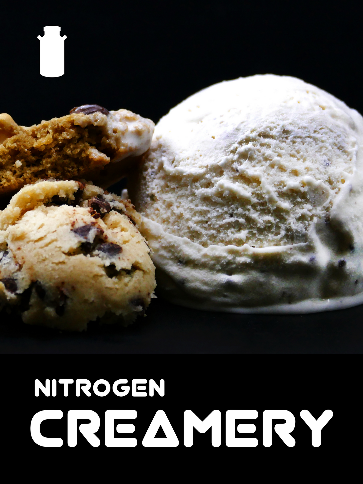 18"x24" Window Clings with "Nitrogen Creamery"