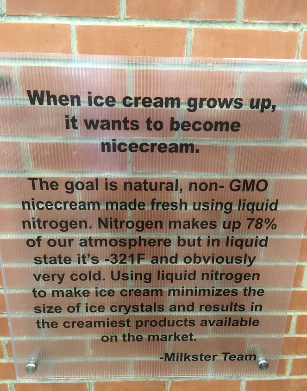 When ice cream grows up WALL DECAL
