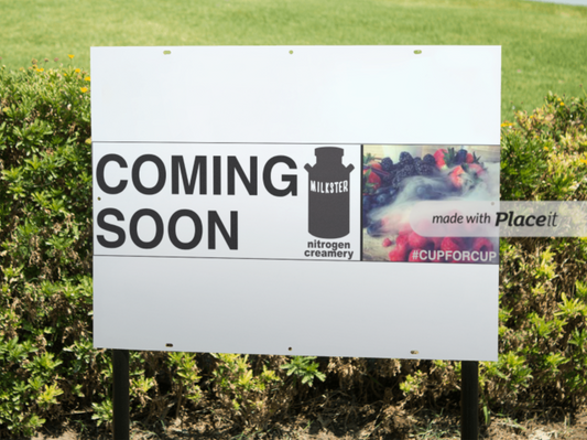 COMING SOON LAWN SIGN