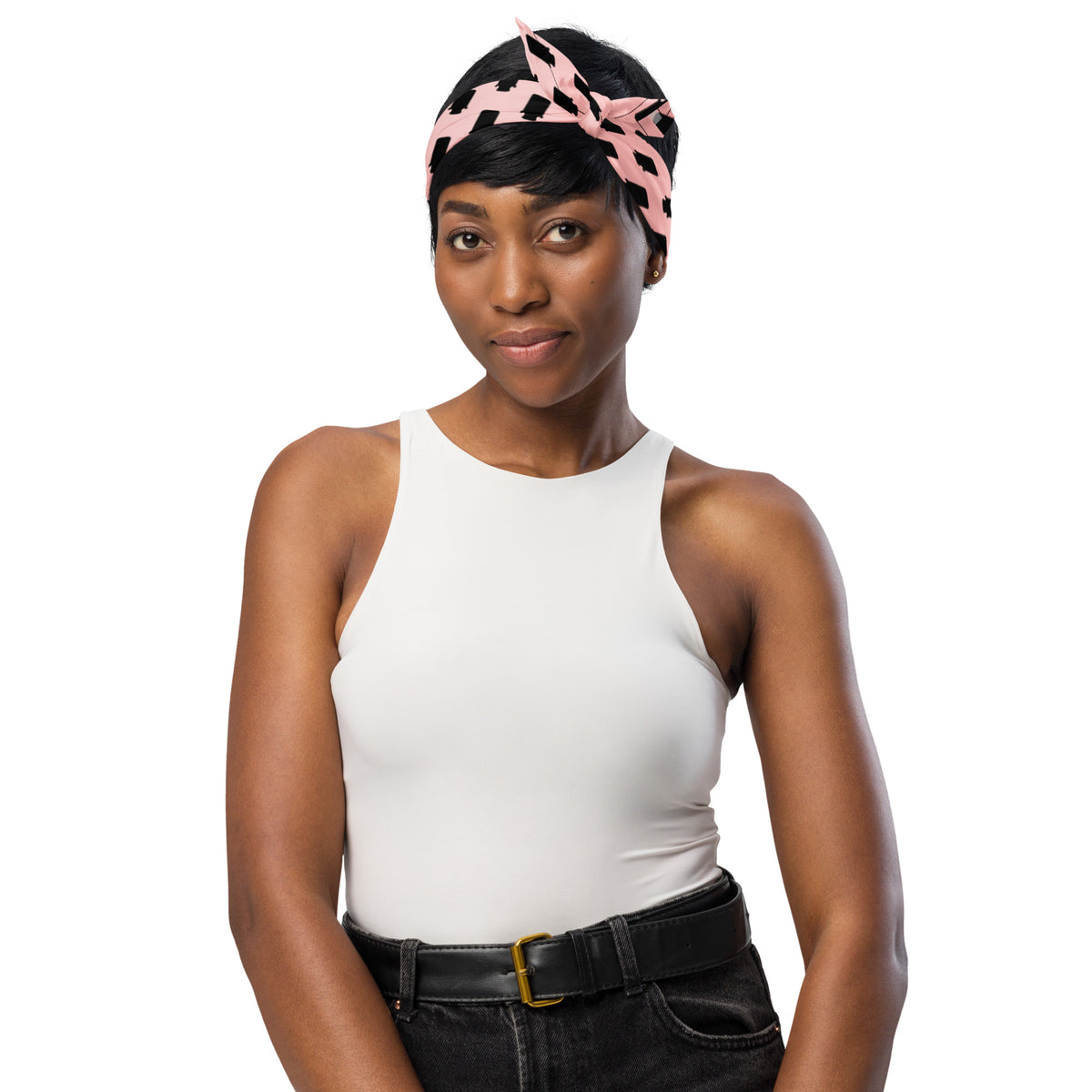 Pink Color Premium Milkster All-over print bandana