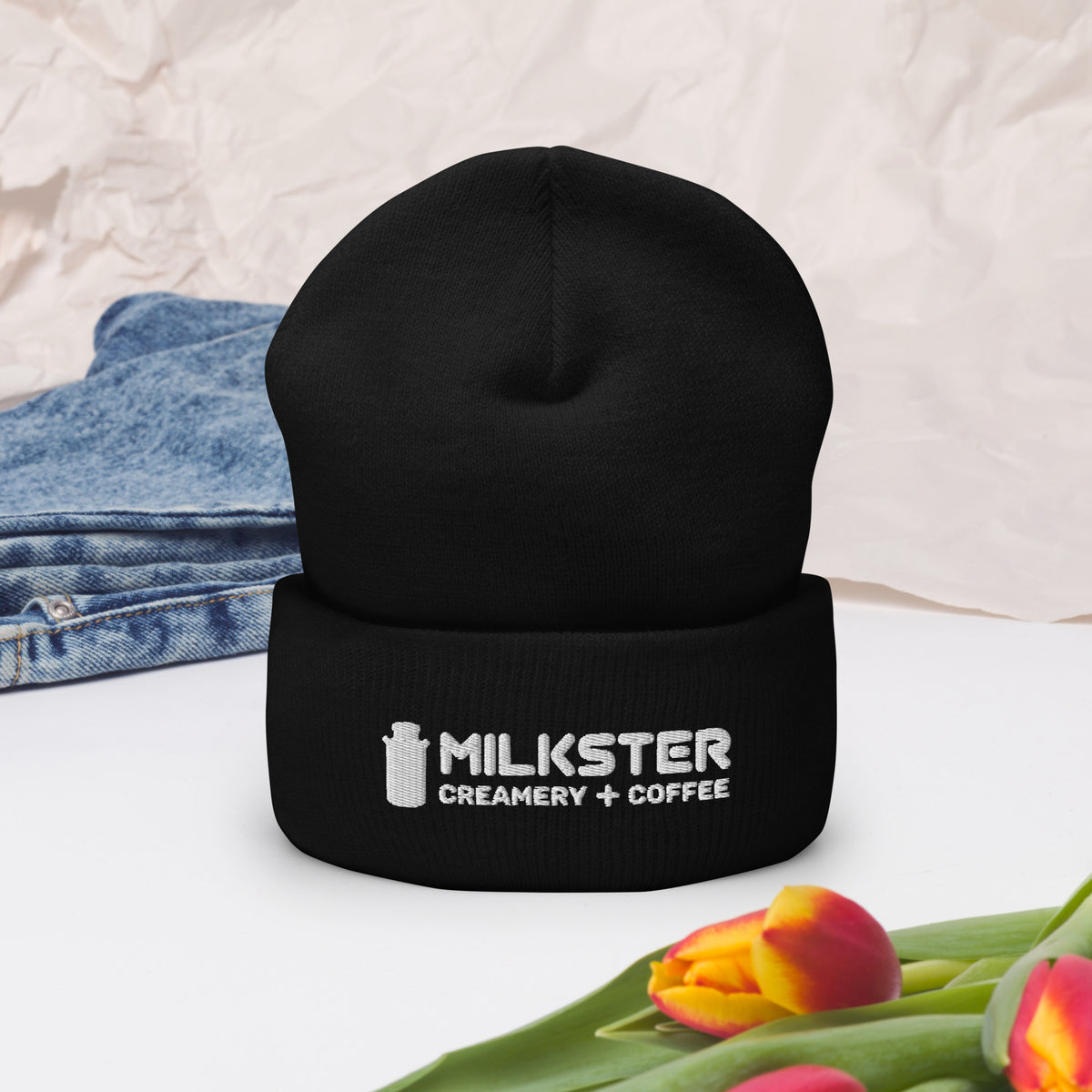 3.0 Logo Milkster (Landscape) Cuffed Beanie (*Our suggested retail price is 24.99$)