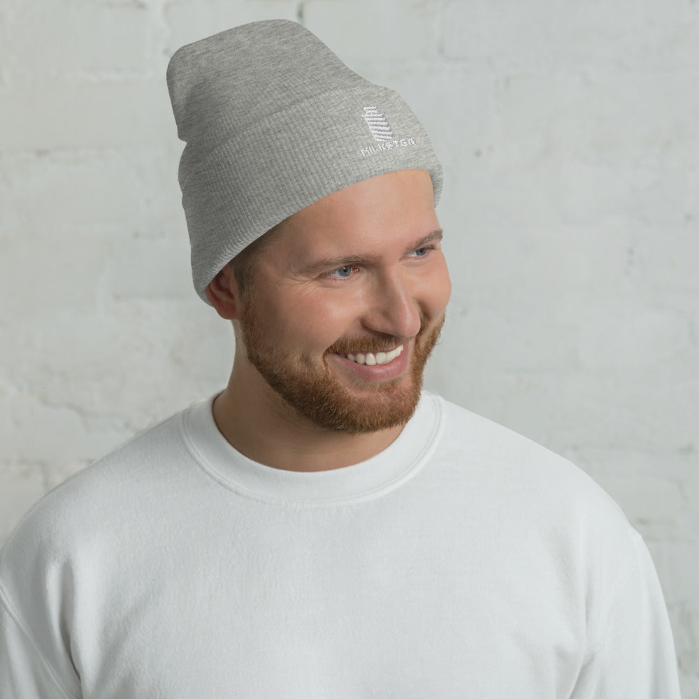 Milkster Portrait Logo Cuffed Beanie (*Our suggested retail price is 24.99$)