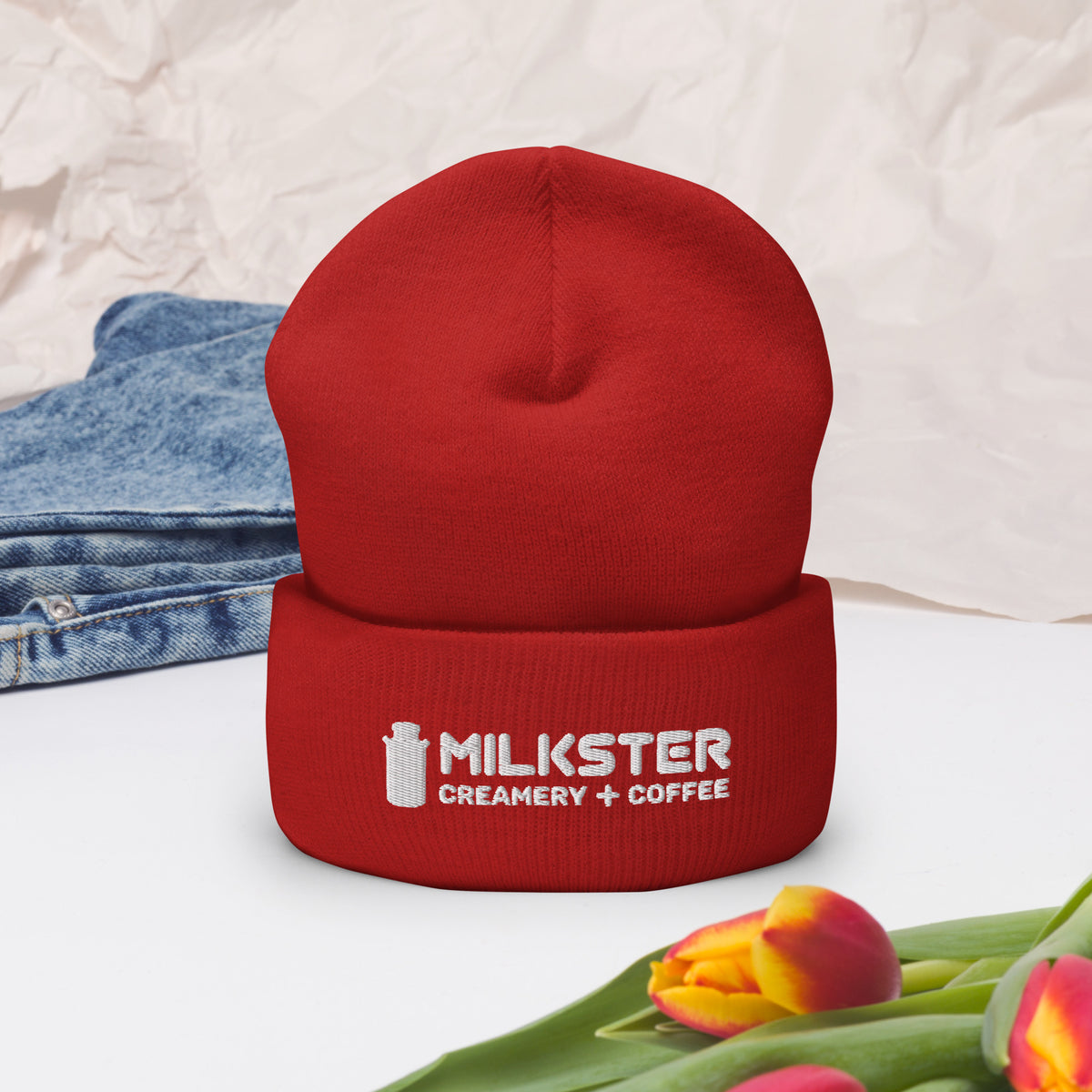 3.0 Logo Milkster (Landscape) Cuffed Beanie (*Our suggested retail price is 24.99$)