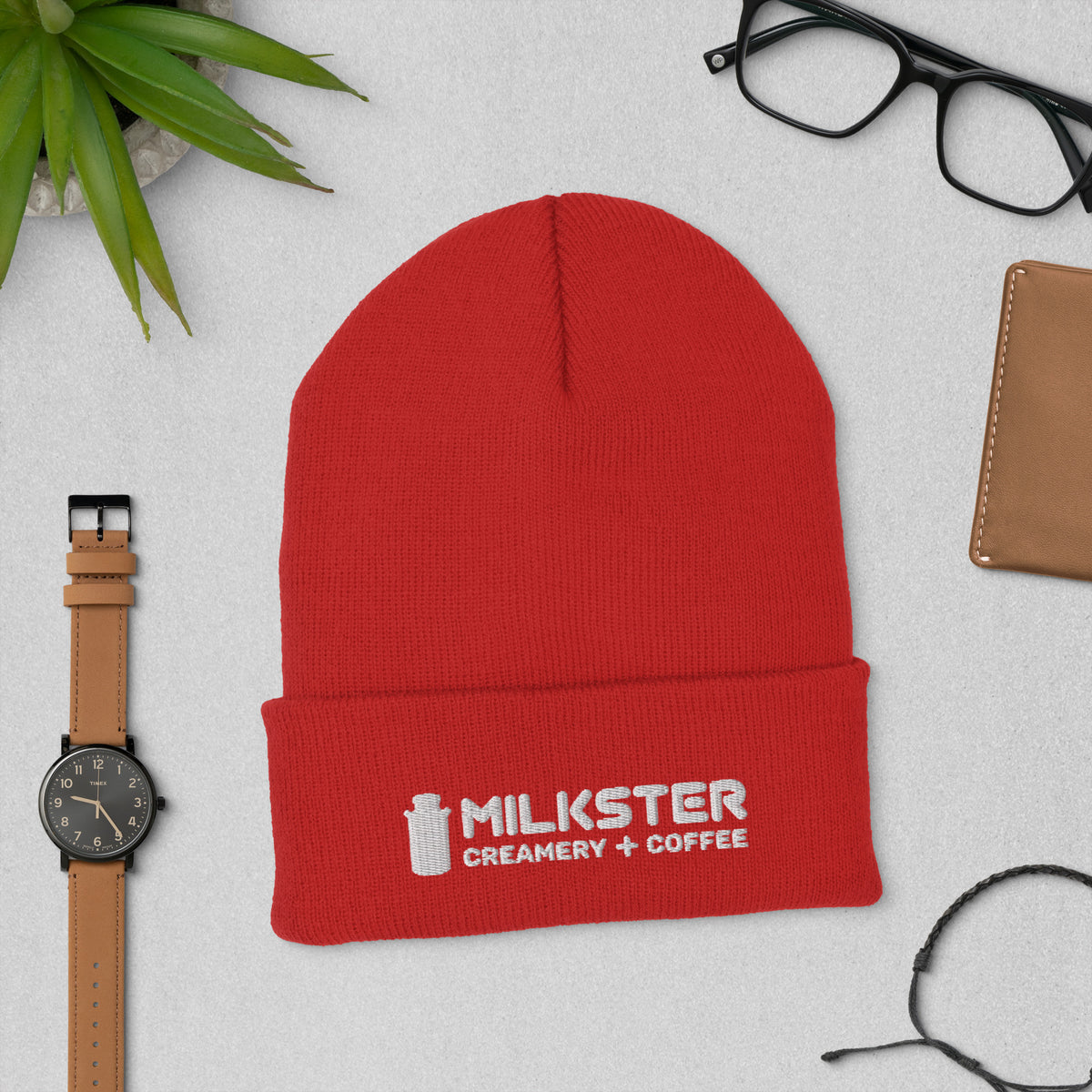 3.0 Logo Milkster (Landscape) Cuffed Beanie (*Our suggested retail price is 24.99$)