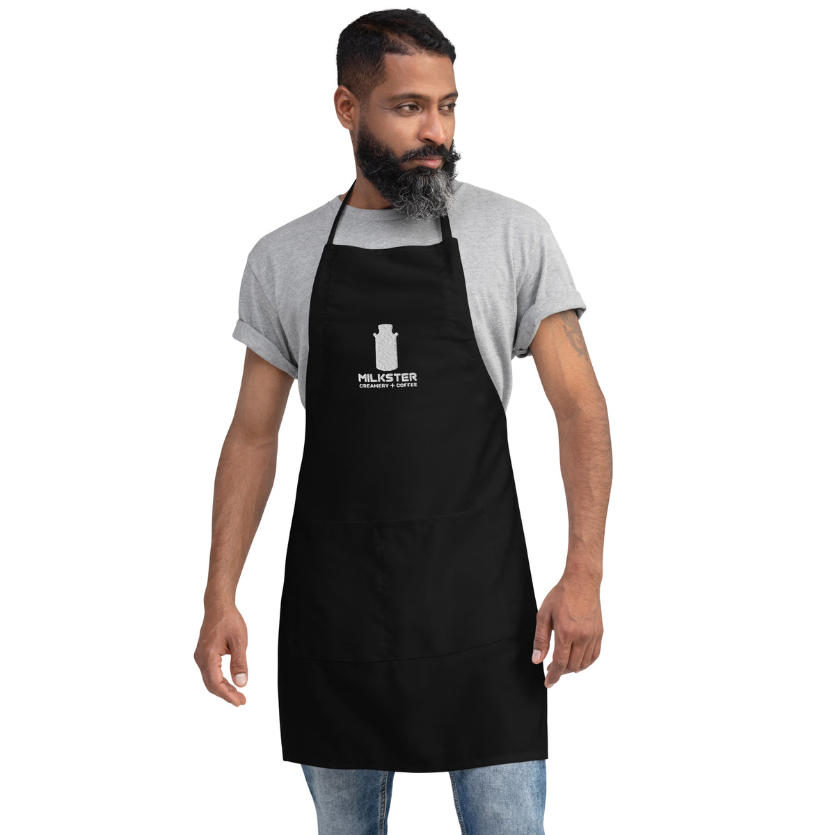 3.0 Logo "Creamery + Coffee" Embroidered Apron