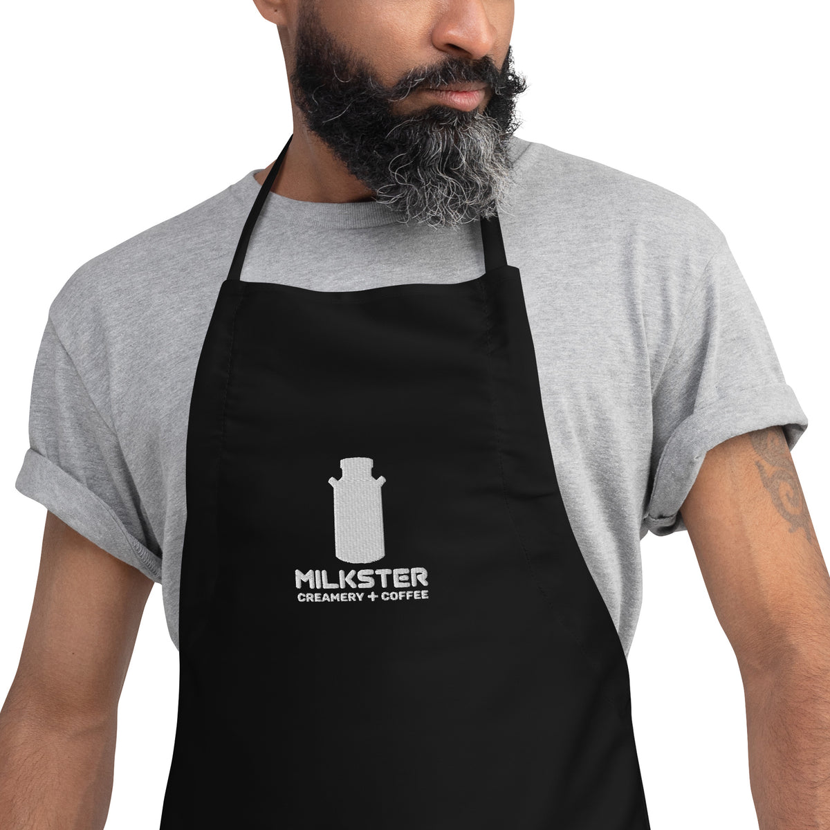 3.0 Logo "Creamery + Coffee" Embroidered Apron
