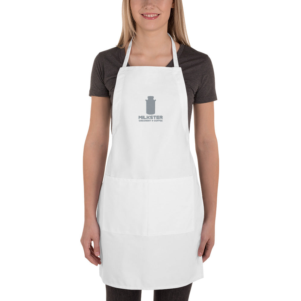 3.0 Logo "Creamery + Coffee" Embroidered Apron