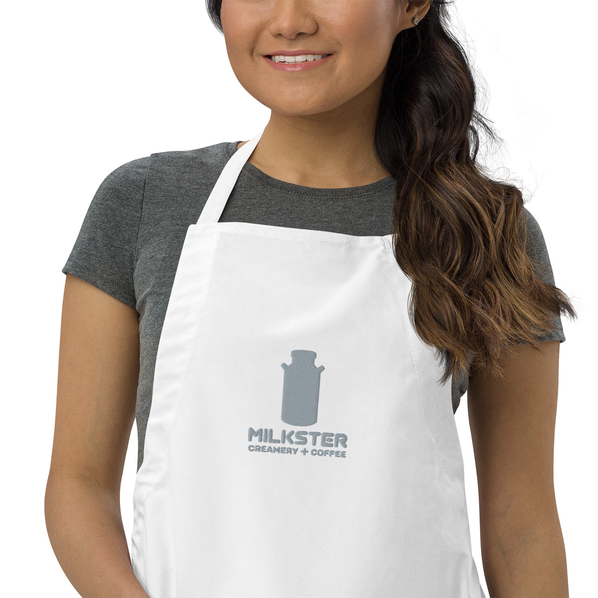 3.0 Logo "Creamery + Coffee" Embroidered Apron