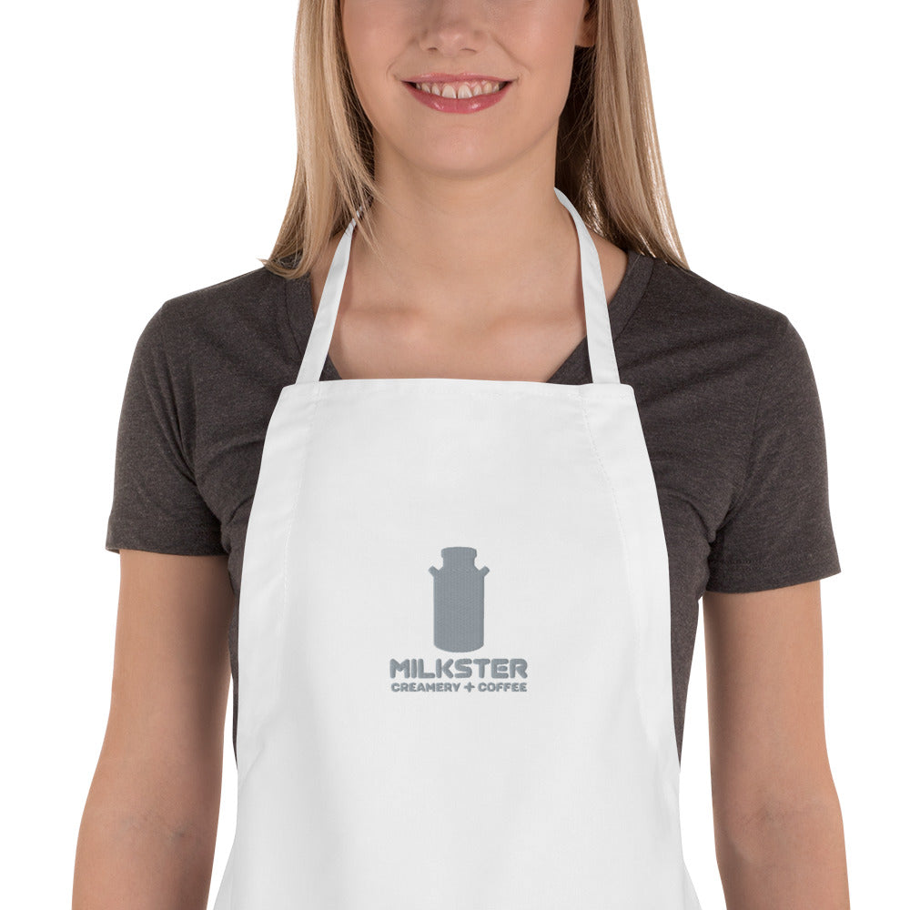 3.0 Logo "Creamery + Coffee" Embroidered Apron