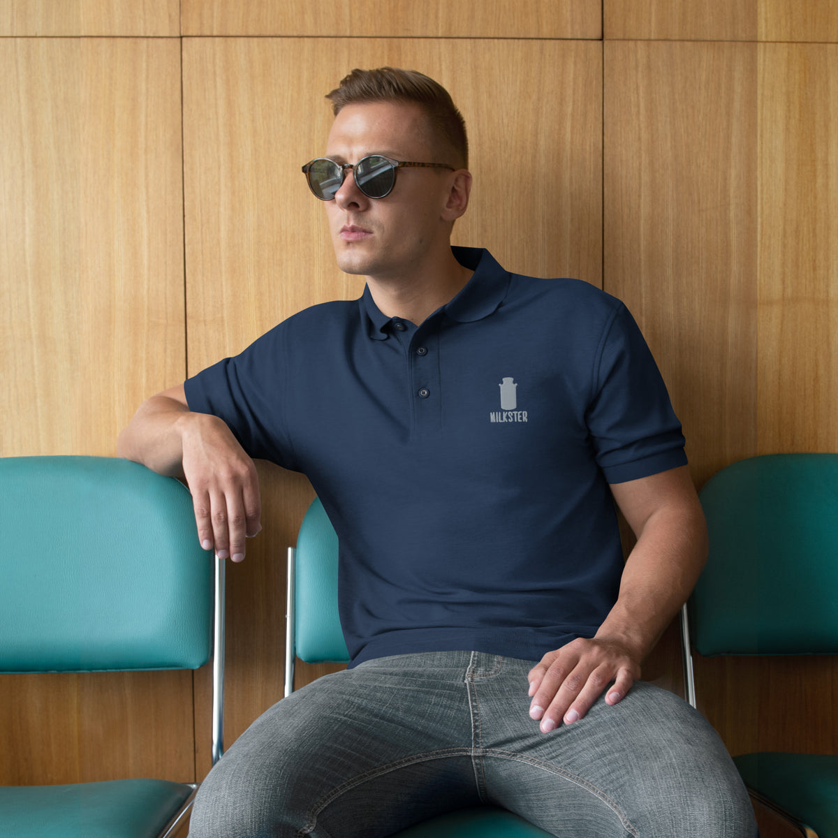 1.0 Logo Management Embroidered Port Authority Polo Shirt (*Our suggested retail price is 34.99$)