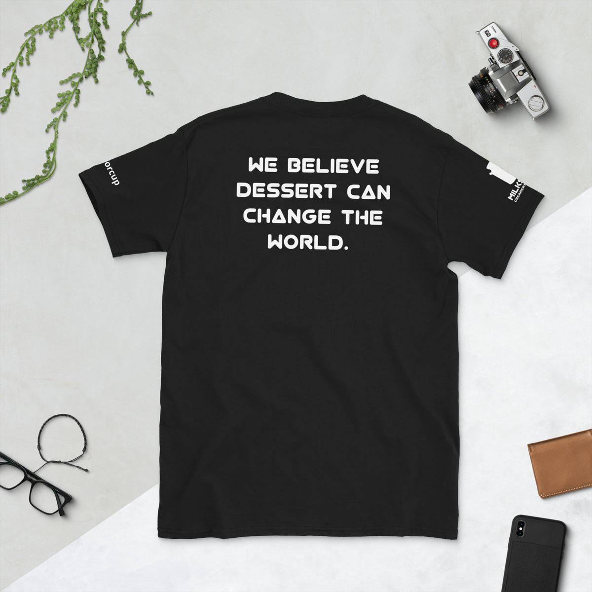 Staff Premium Creamery + Coffee Short-Sleeve Unisex T-Shirt
