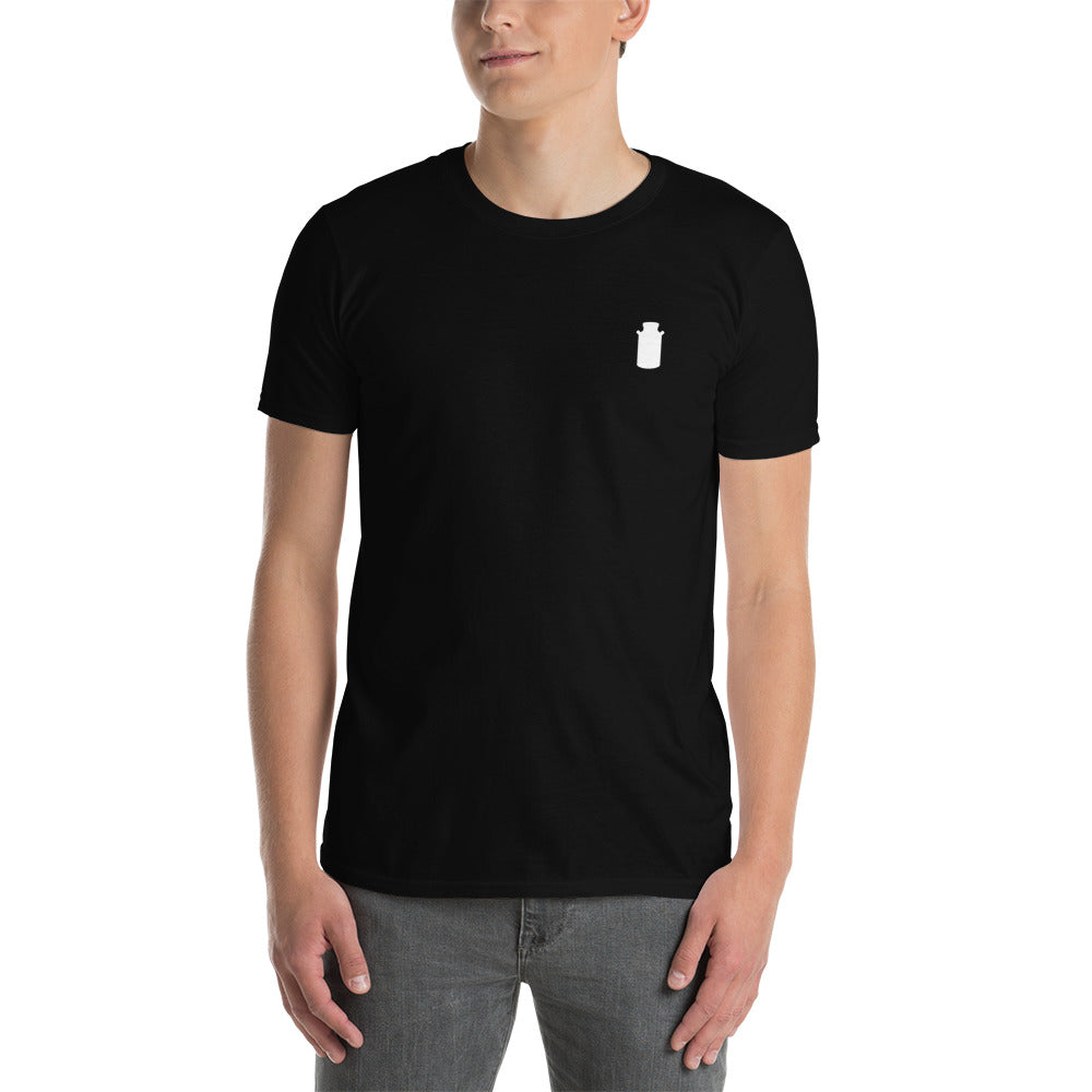 Short-Sleeve Milkster can logo - Unisex T-Shirt