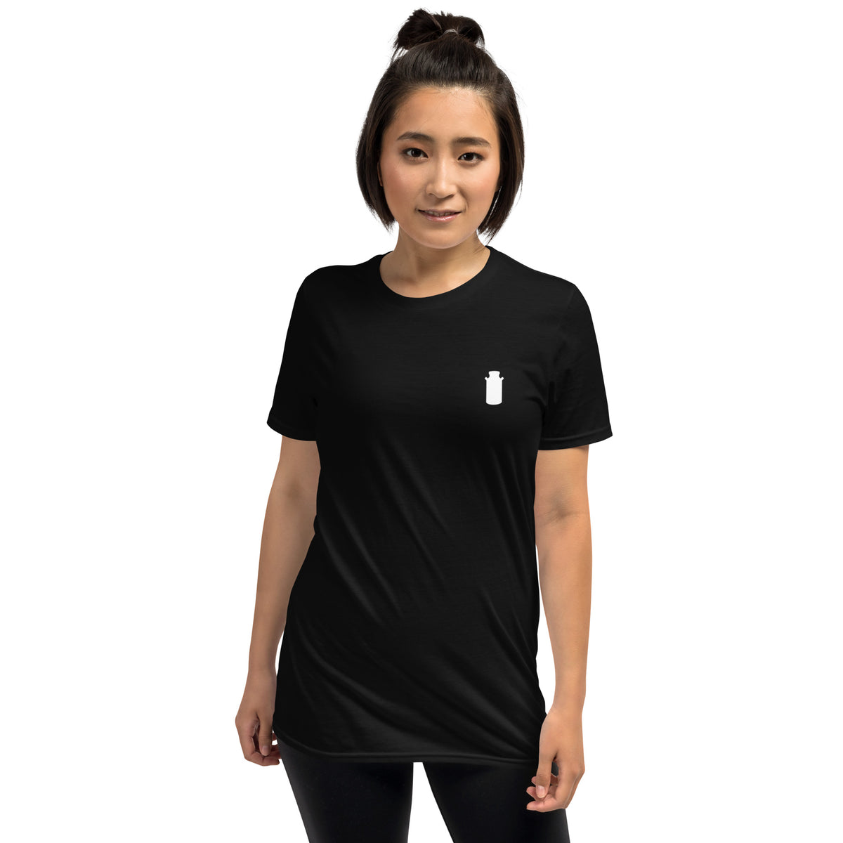 Short-Sleeve Milkster can logo - Unisex T-Shirt