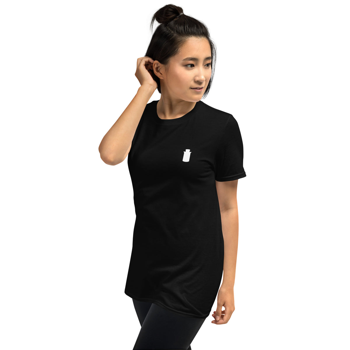 Short-Sleeve Milkster can logo - Unisex T-Shirt