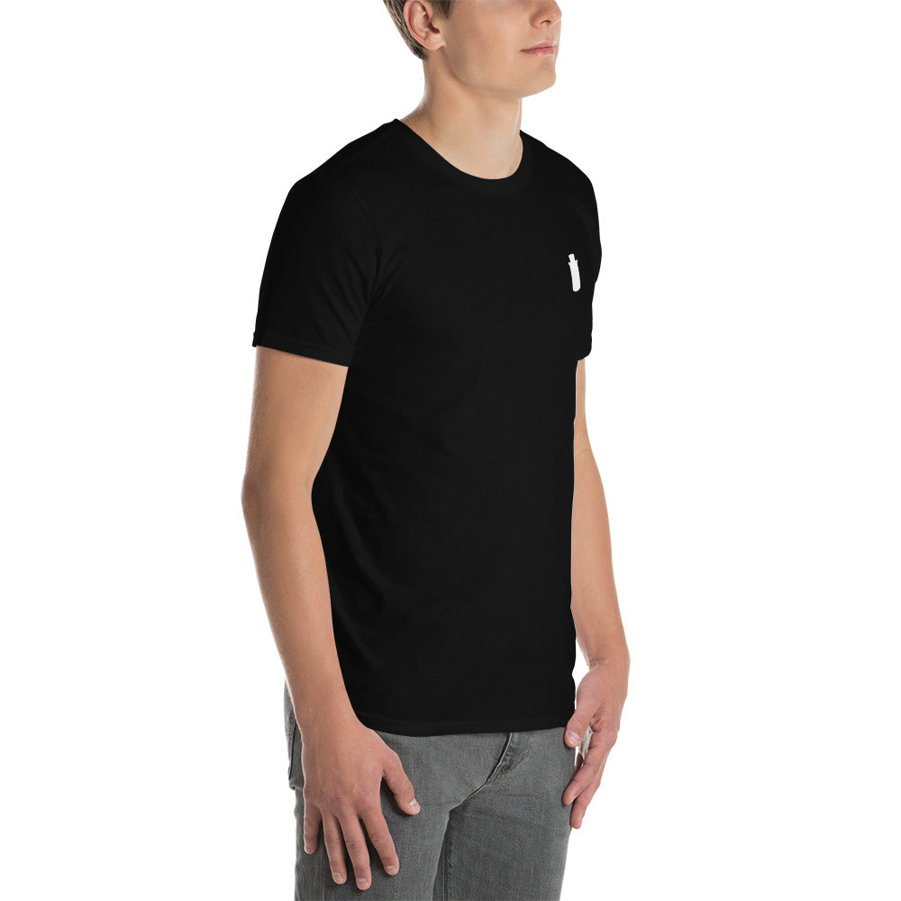 Short-Sleeve Milkster can logo - Unisex T-Shirt