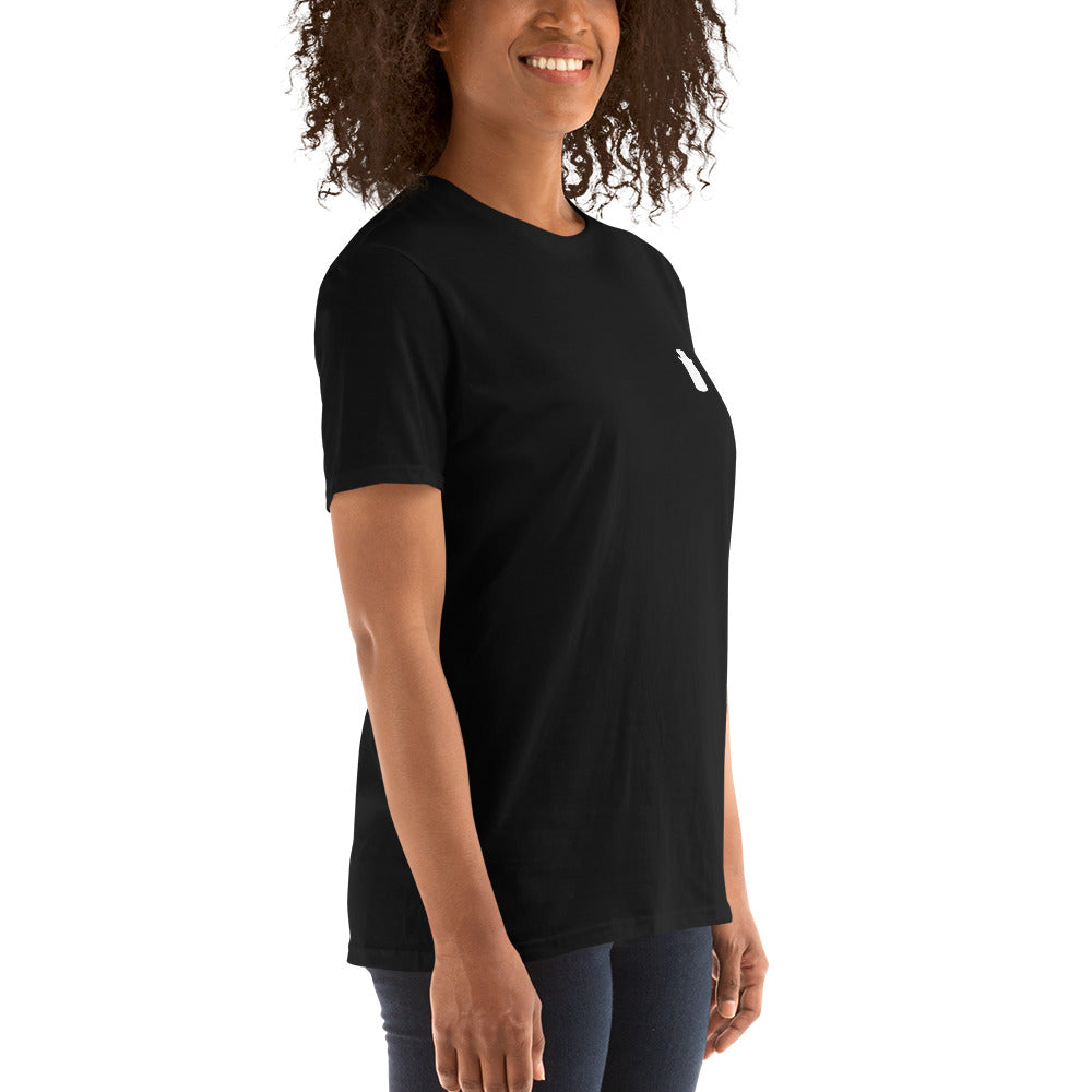 Short-Sleeve Milkster can logo - Unisex T-Shirt