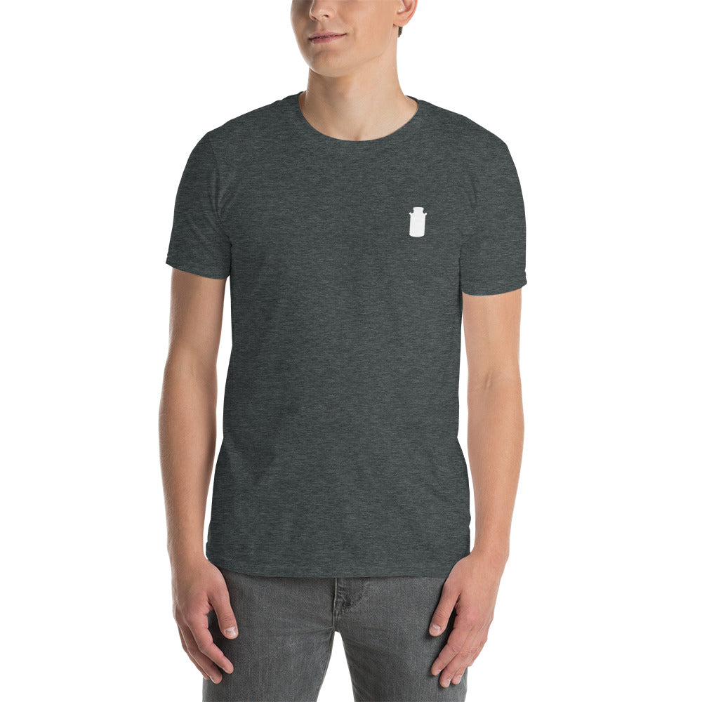 Short-Sleeve Milkster can logo - Unisex T-Shirt
