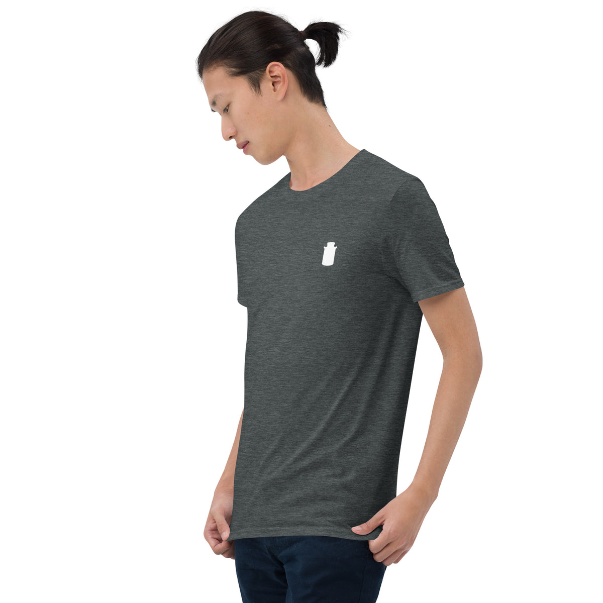 Short-Sleeve Milkster can logo - Unisex T-Shirt