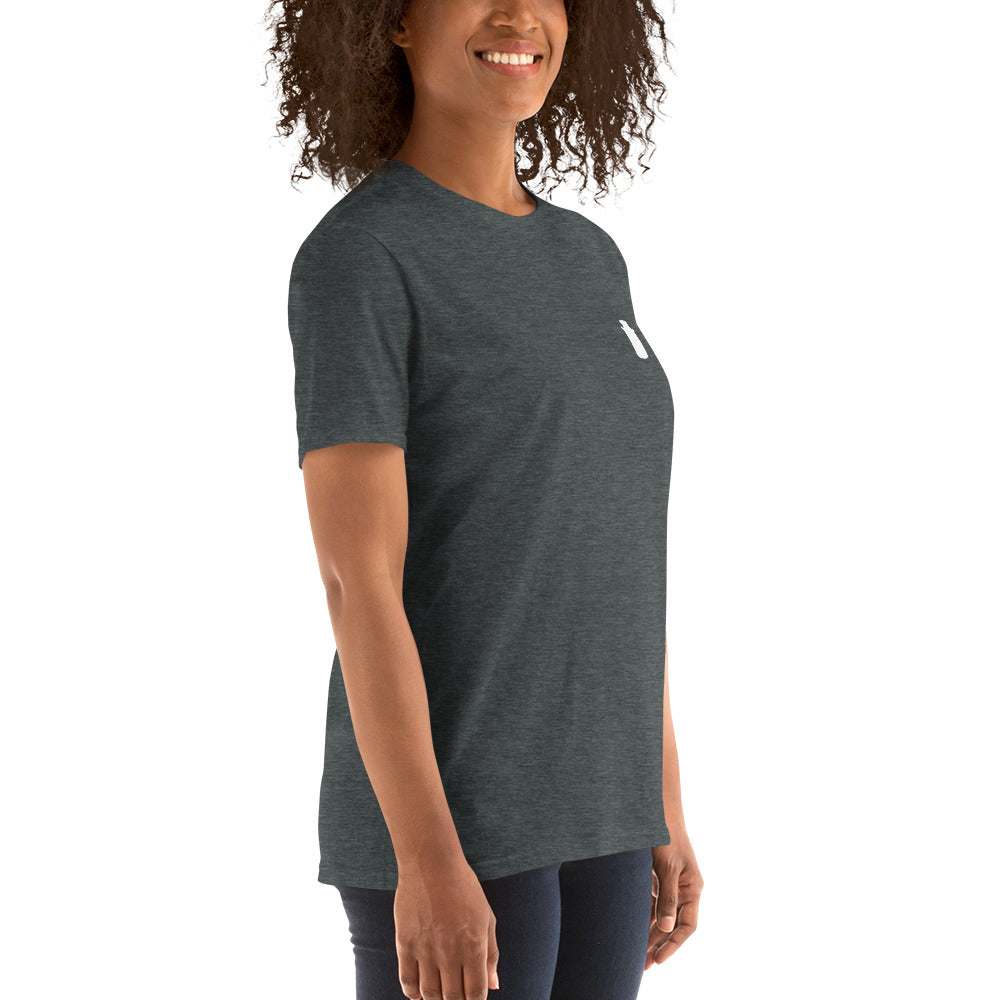 Short-Sleeve Milkster can logo - Unisex T-Shirt