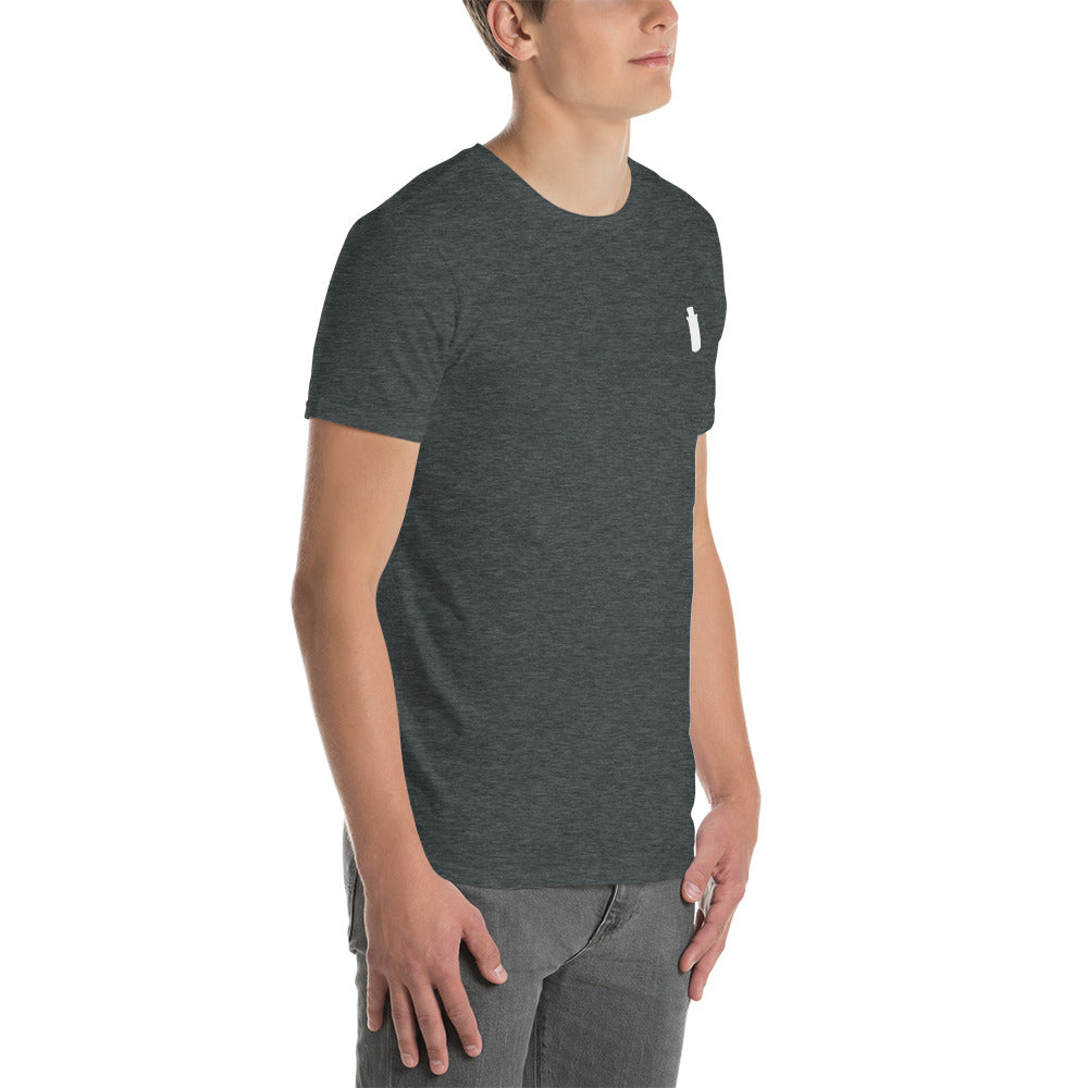 Short-Sleeve Milkster can logo - Unisex T-Shirt