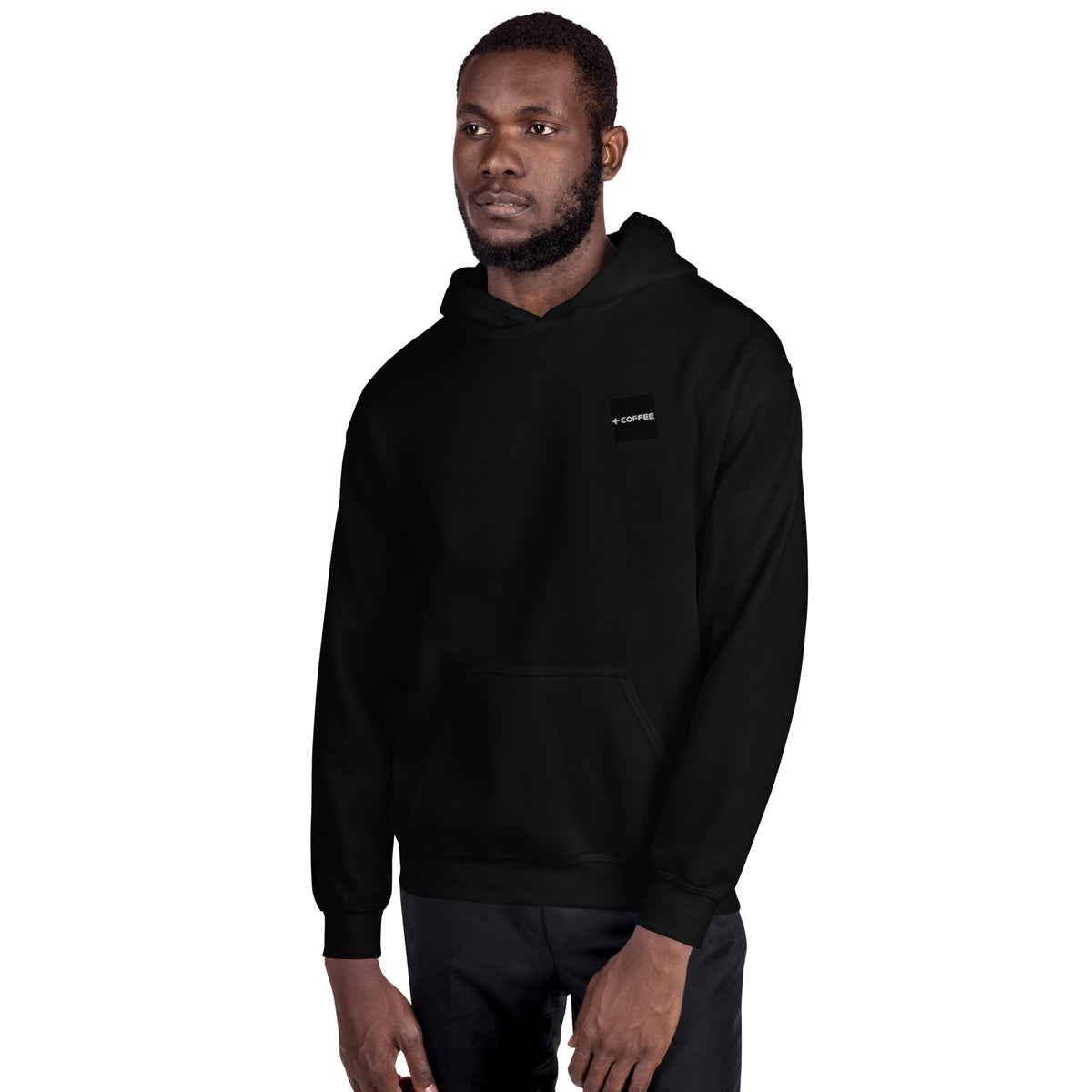 + COFFEE Logo (on Chest) & CAN Logo (sleeve) Unisex Hoodie