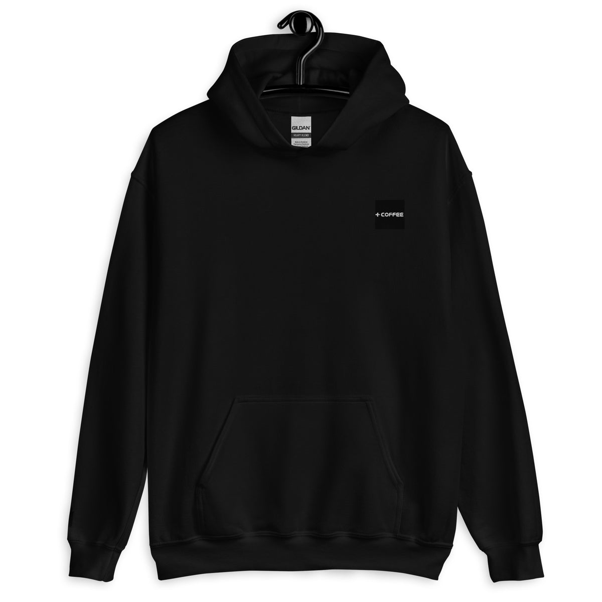 + COFFEE Logo (on Chest) & CAN Logo (sleeve) Unisex Hoodie