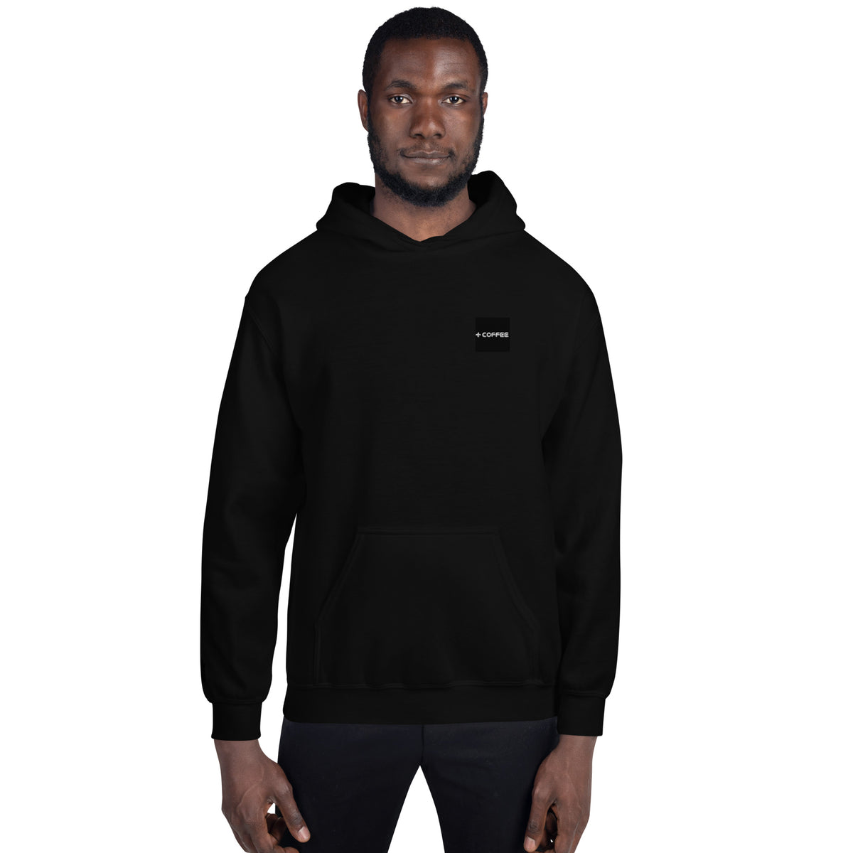 + COFFEE Logo (on Chest) & CAN Logo (sleeve) Unisex Hoodie