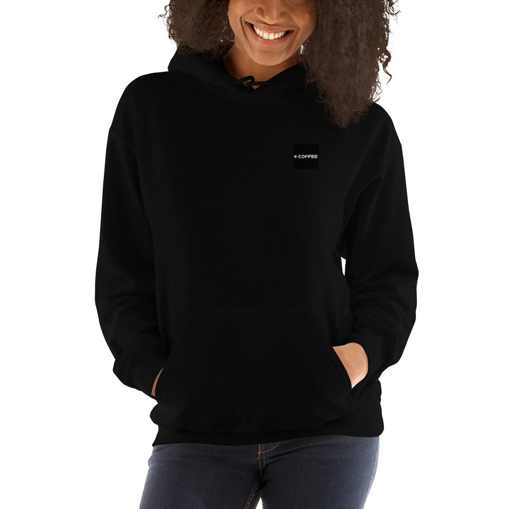 + COFFEE Logo (on Chest) & CAN Logo (sleeve) Unisex Hoodie