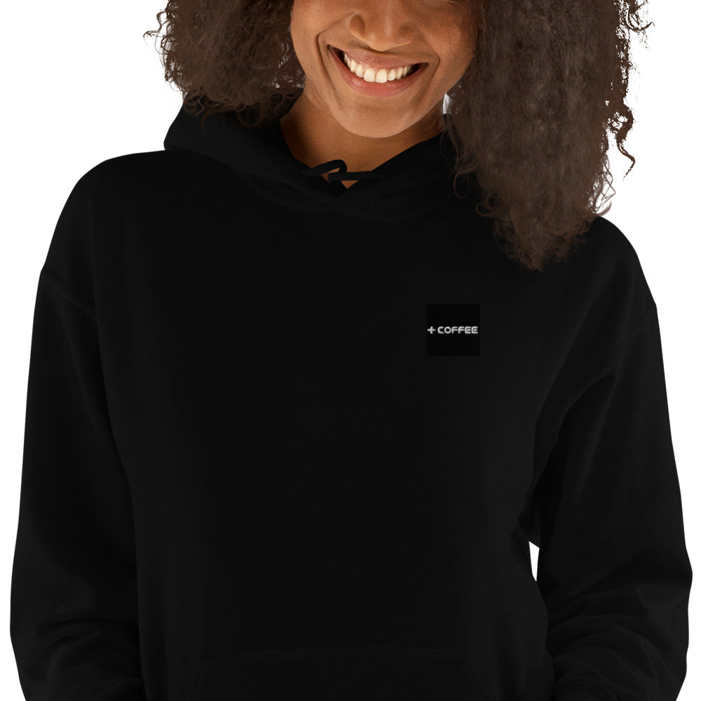+ COFFEE Logo (on Chest) & CAN Logo (sleeve) Unisex Hoodie