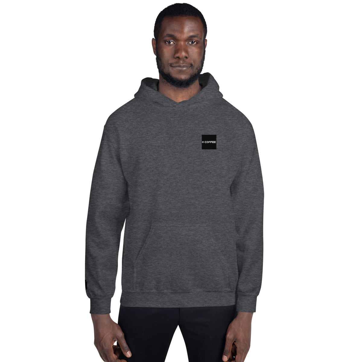 + COFFEE Logo (on Chest) & CAN Logo (sleeve) Unisex Hoodie