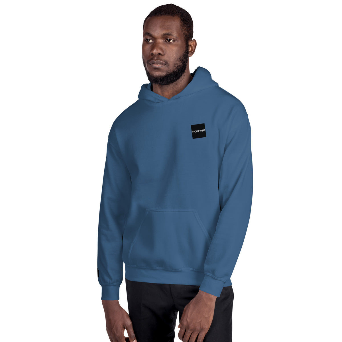 + COFFEE Logo (on Chest) & CAN Logo (sleeve) Unisex Hoodie