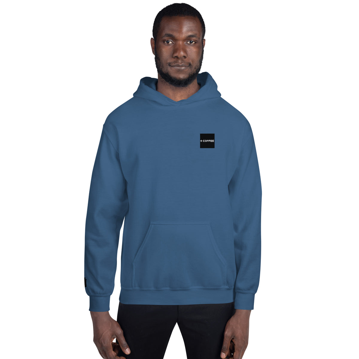 + COFFEE Logo (on Chest) & CAN Logo (sleeve) Unisex Hoodie