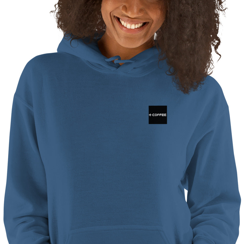 + COFFEE Logo (on Chest) & CAN Logo (sleeve) Unisex Hoodie