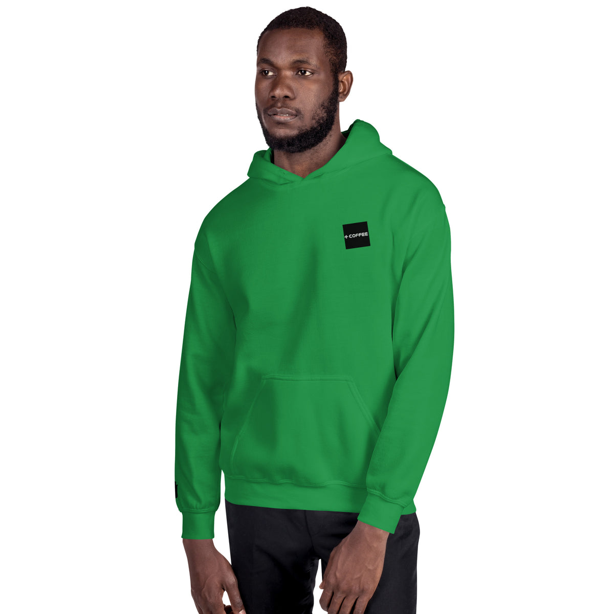 + COFFEE Logo (on Chest) & CAN Logo (sleeve) Unisex Hoodie
