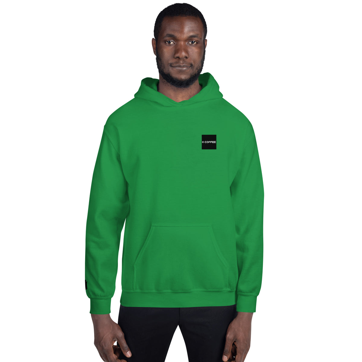 + COFFEE Logo (on Chest) & CAN Logo (sleeve) Unisex Hoodie