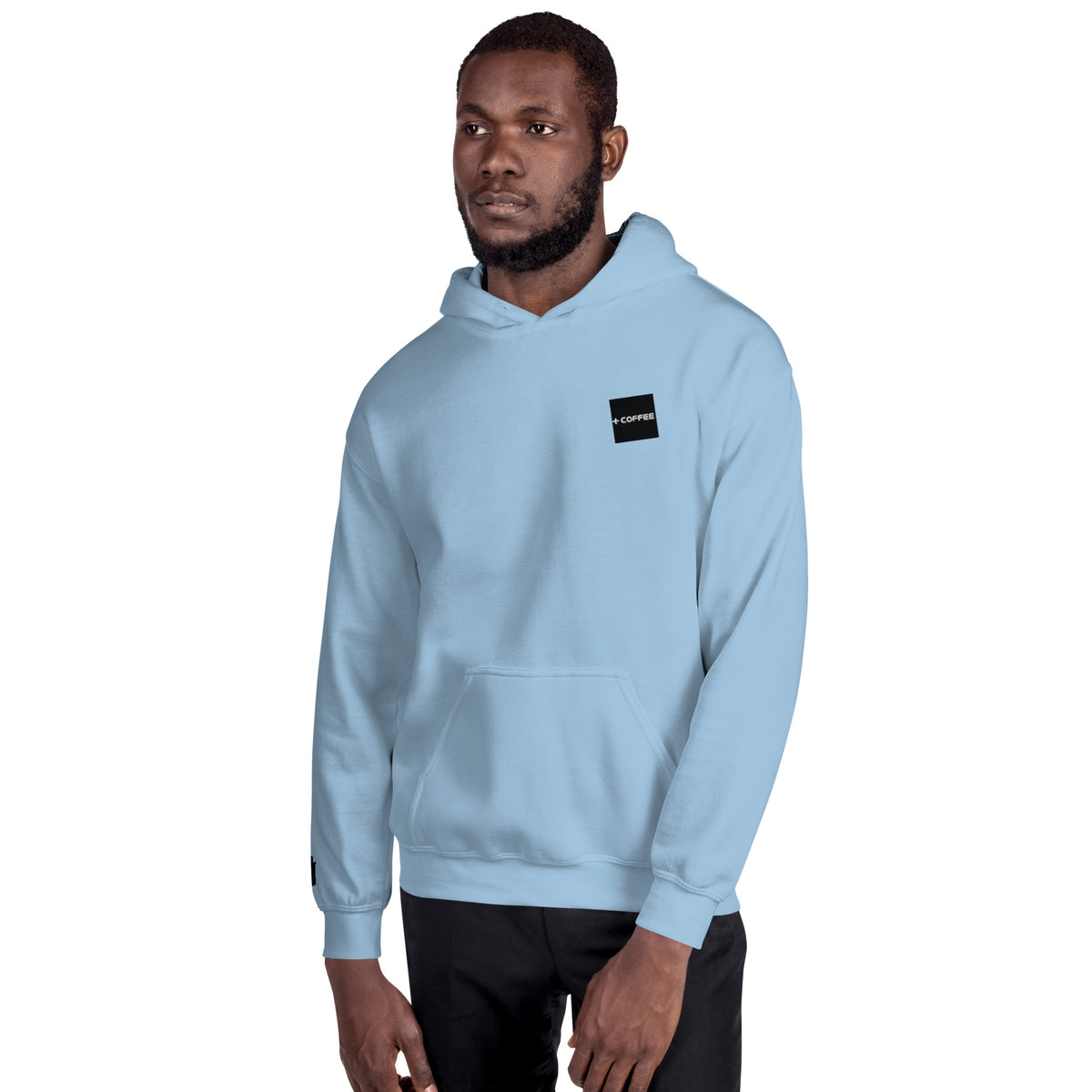 + COFFEE Logo (on Chest) & CAN Logo (sleeve) Unisex Hoodie