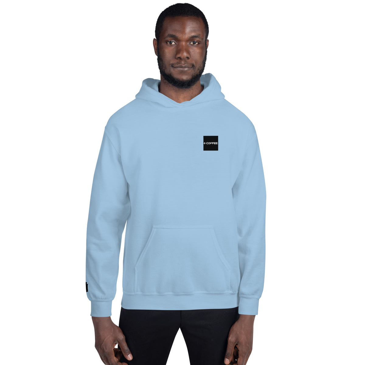 + COFFEE Logo (on Chest) & CAN Logo (sleeve) Unisex Hoodie