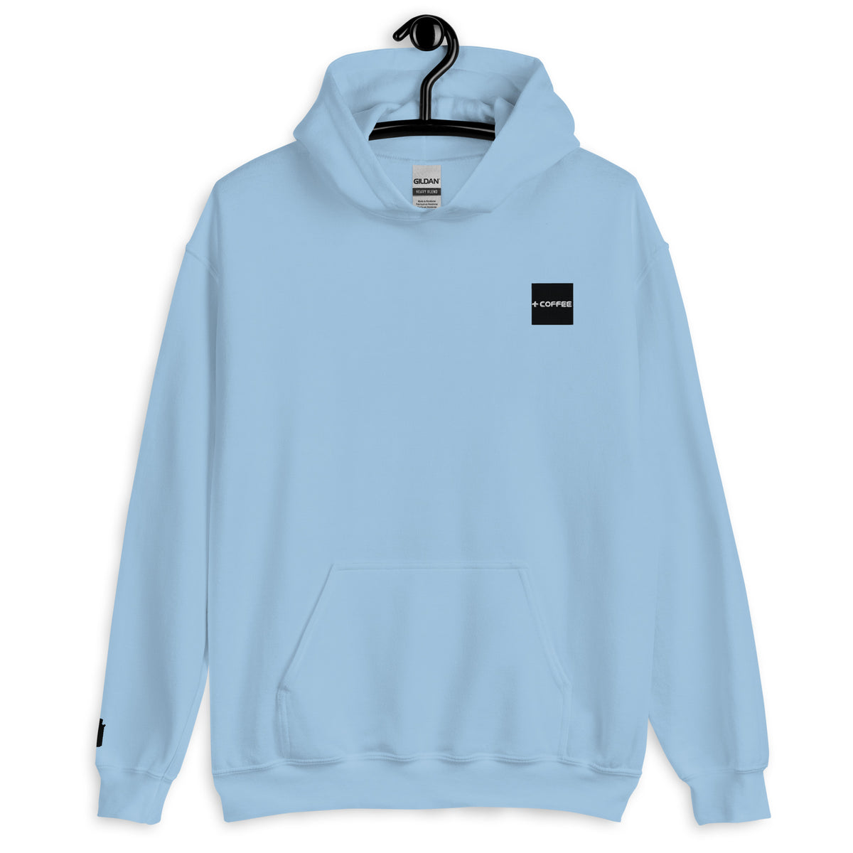 + COFFEE Logo (on Chest) & CAN Logo (sleeve) Unisex Hoodie