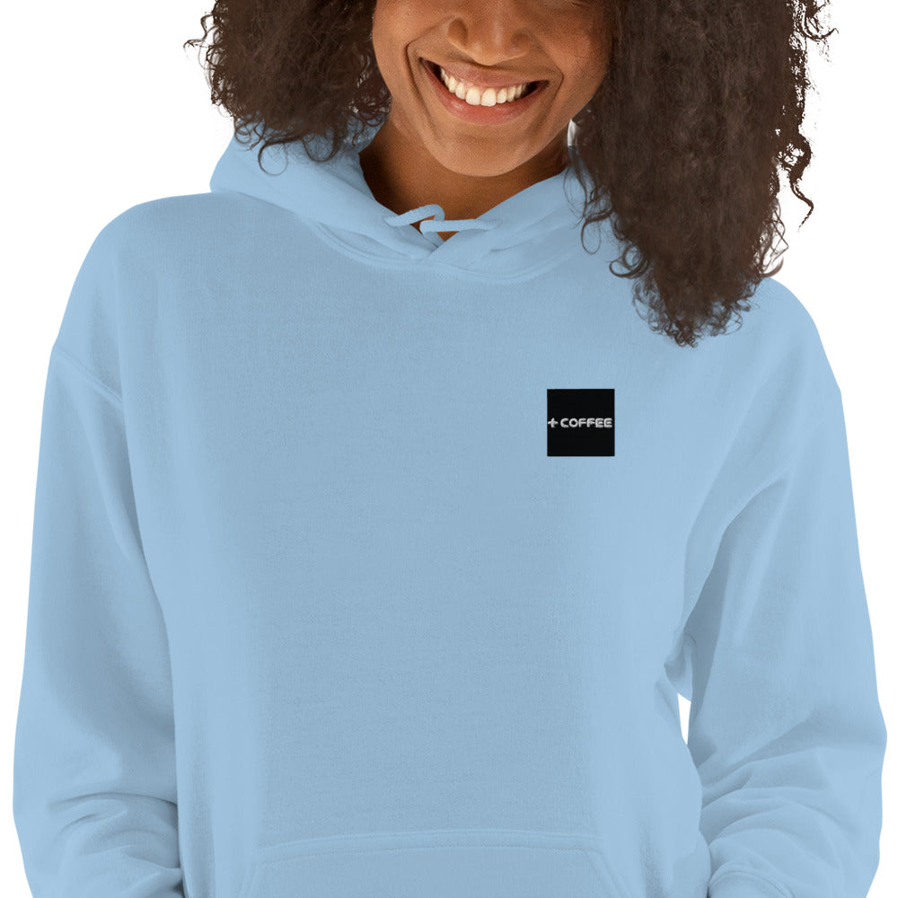 + COFFEE Logo (on Chest) & CAN Logo (sleeve) Unisex Hoodie