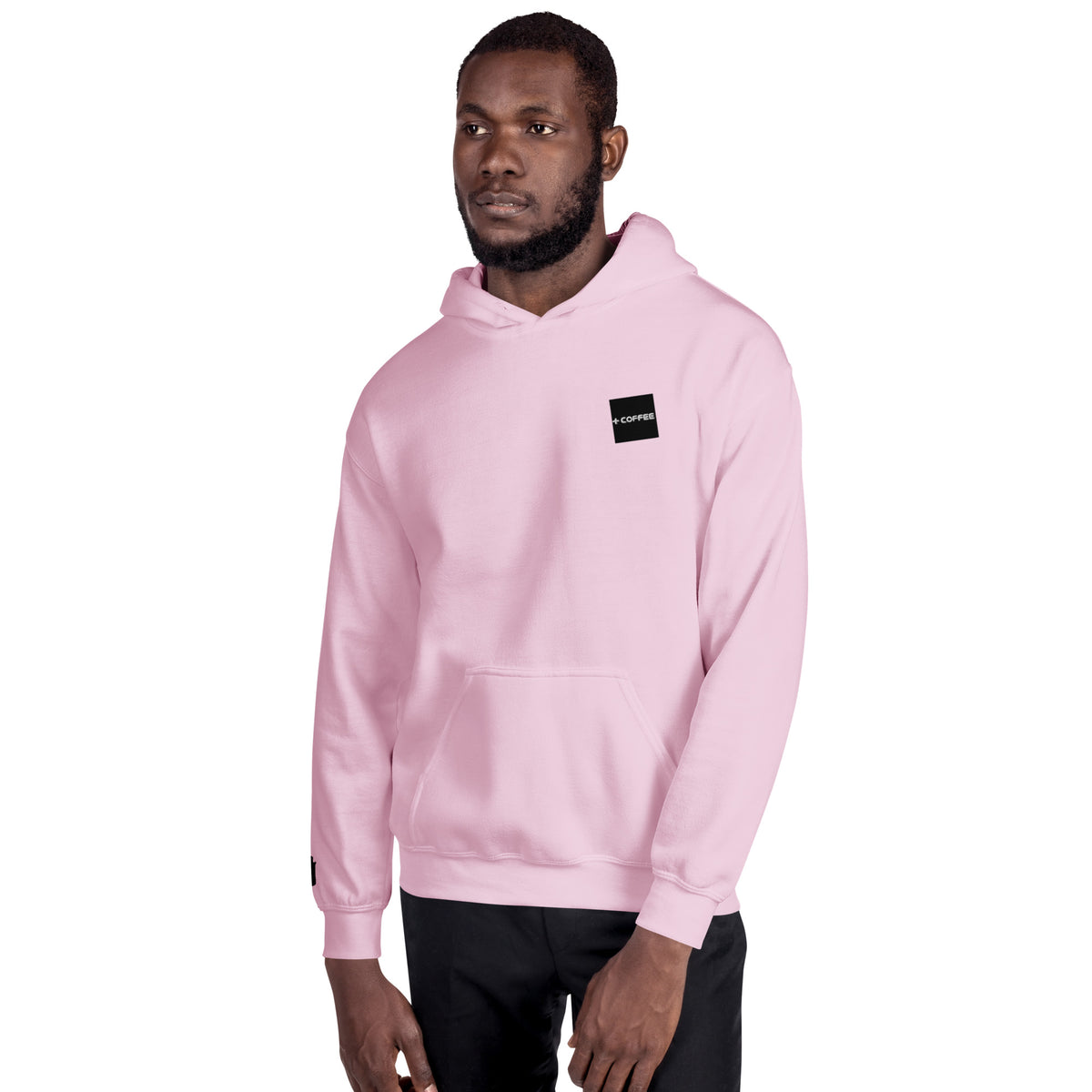 + COFFEE Logo (on Chest) & CAN Logo (sleeve) Unisex Hoodie