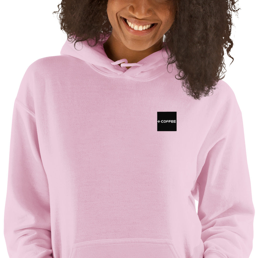 + COFFEE Logo (on Chest) & CAN Logo (sleeve) Unisex Hoodie