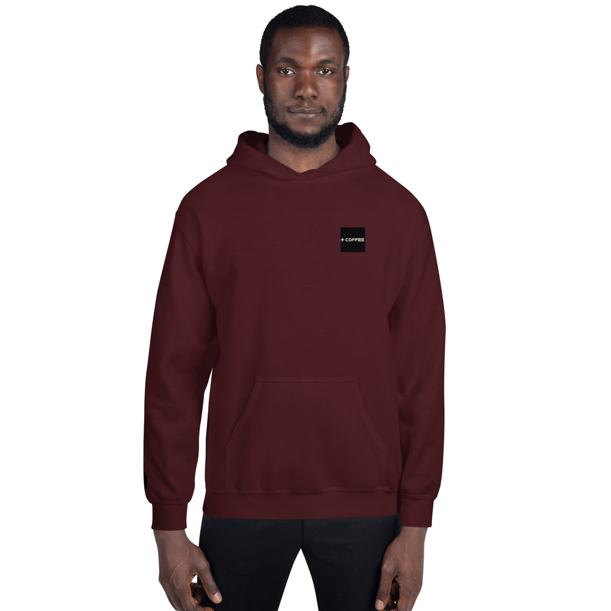 + COFFEE Logo (on Chest) & CAN Logo (sleeve) Unisex Hoodie