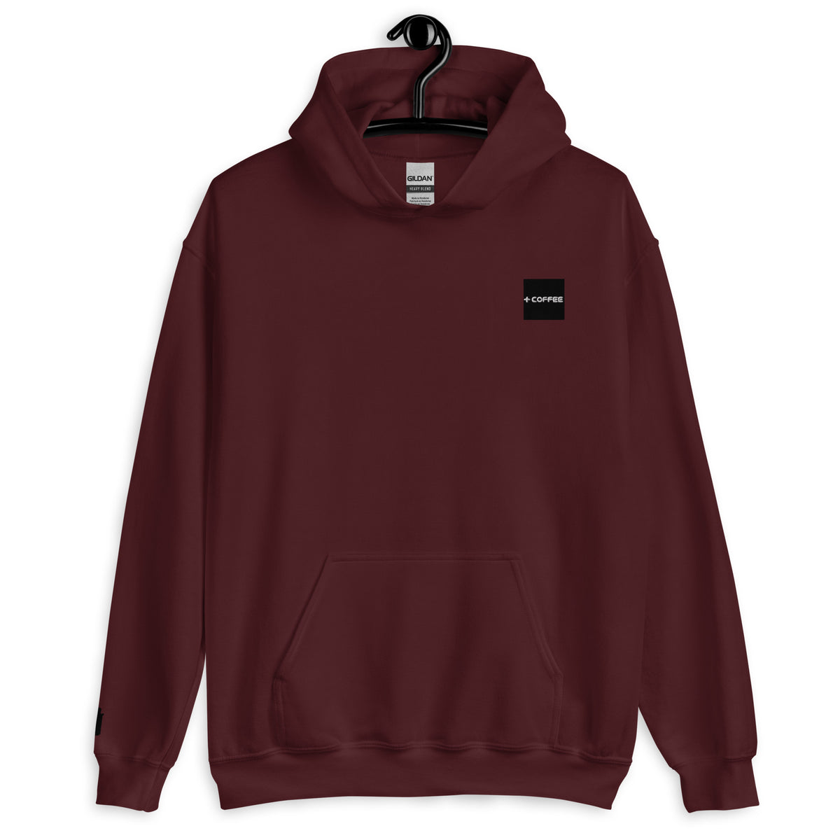 + COFFEE Logo (on Chest) & CAN Logo (sleeve) Unisex Hoodie