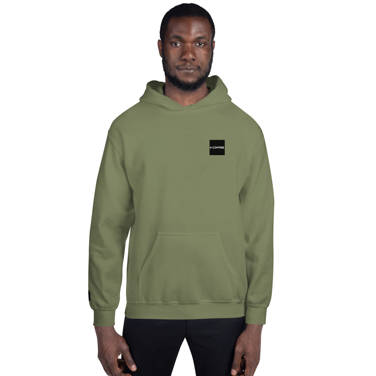 + COFFEE Logo (on Chest) & CAN Logo (sleeve) Unisex Hoodie