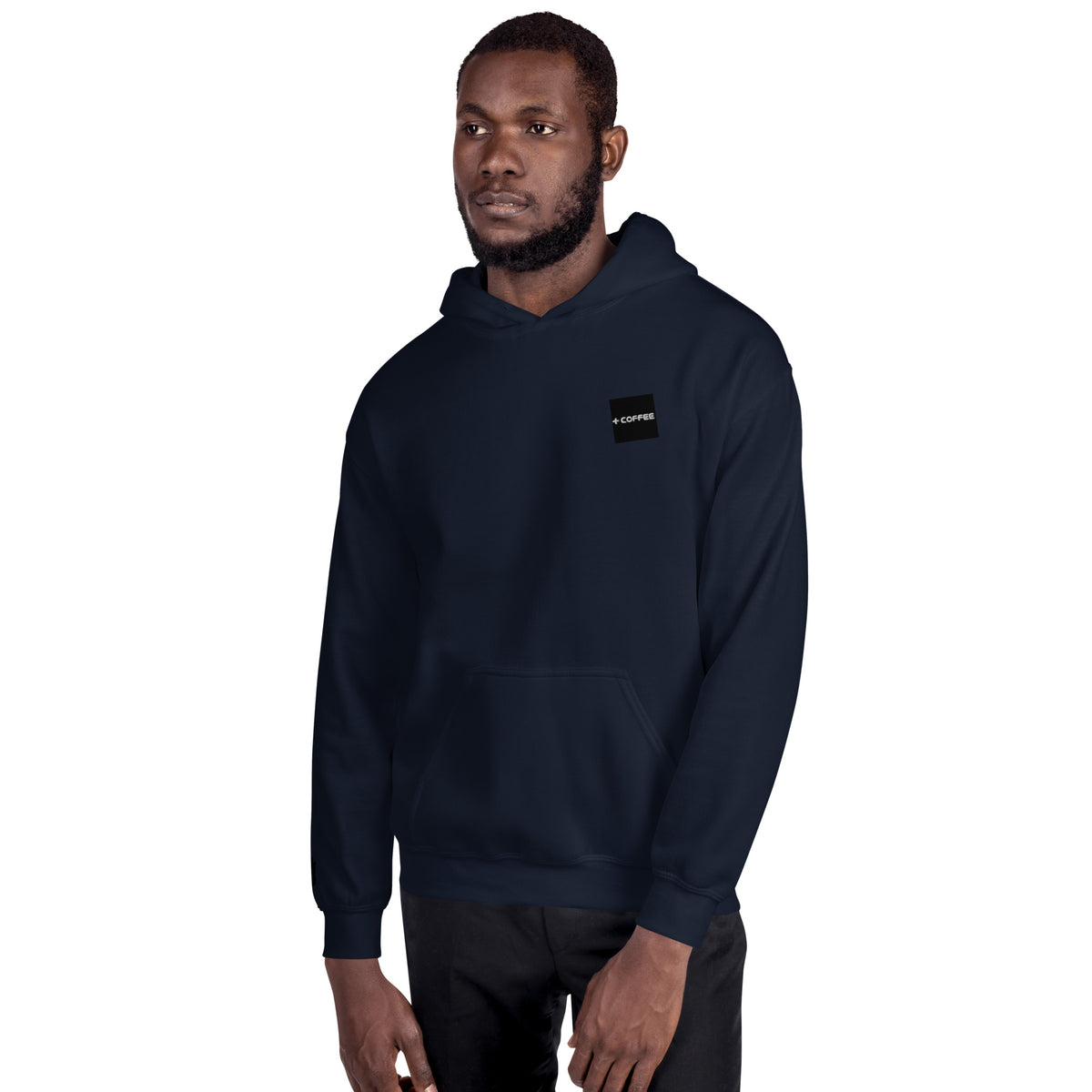+ COFFEE Logo (on Chest) & CAN Logo (sleeve) Unisex Hoodie