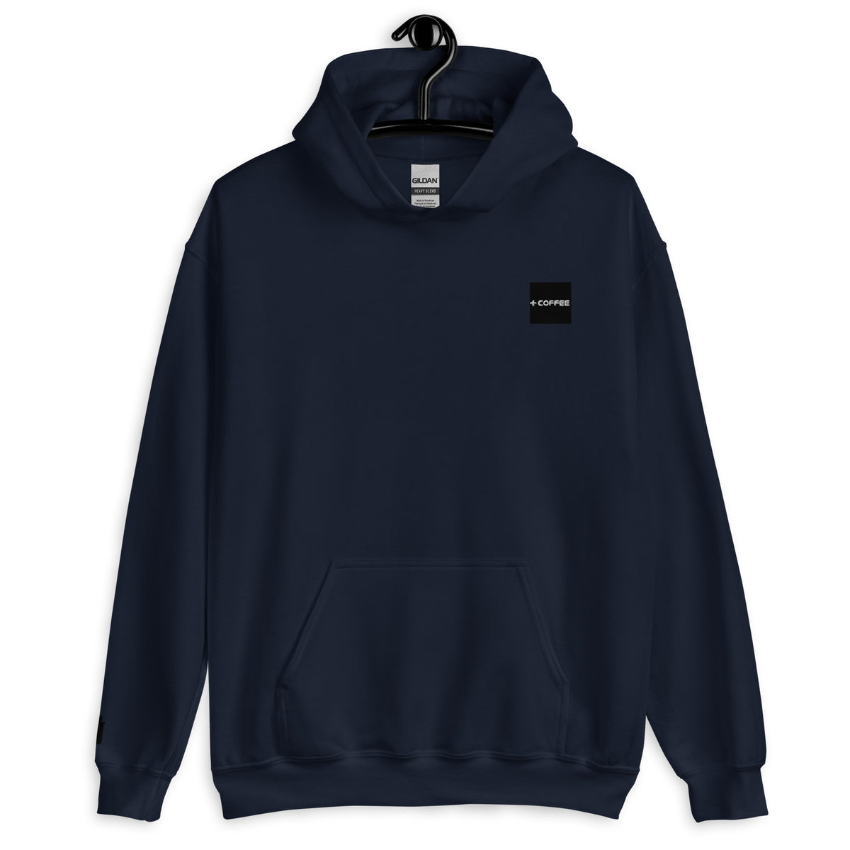 + COFFEE Logo (on Chest) & CAN Logo (sleeve) Unisex Hoodie