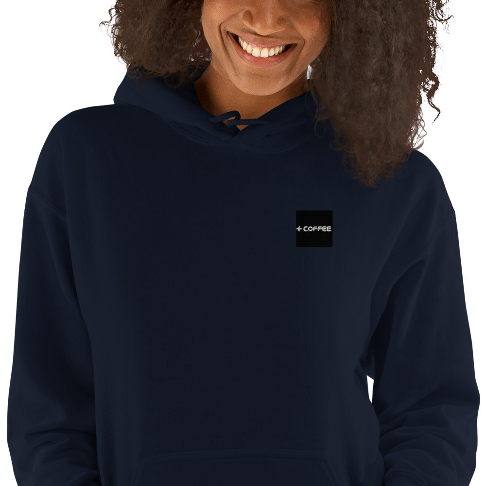 + COFFEE Logo (on Chest) & CAN Logo (sleeve) Unisex Hoodie