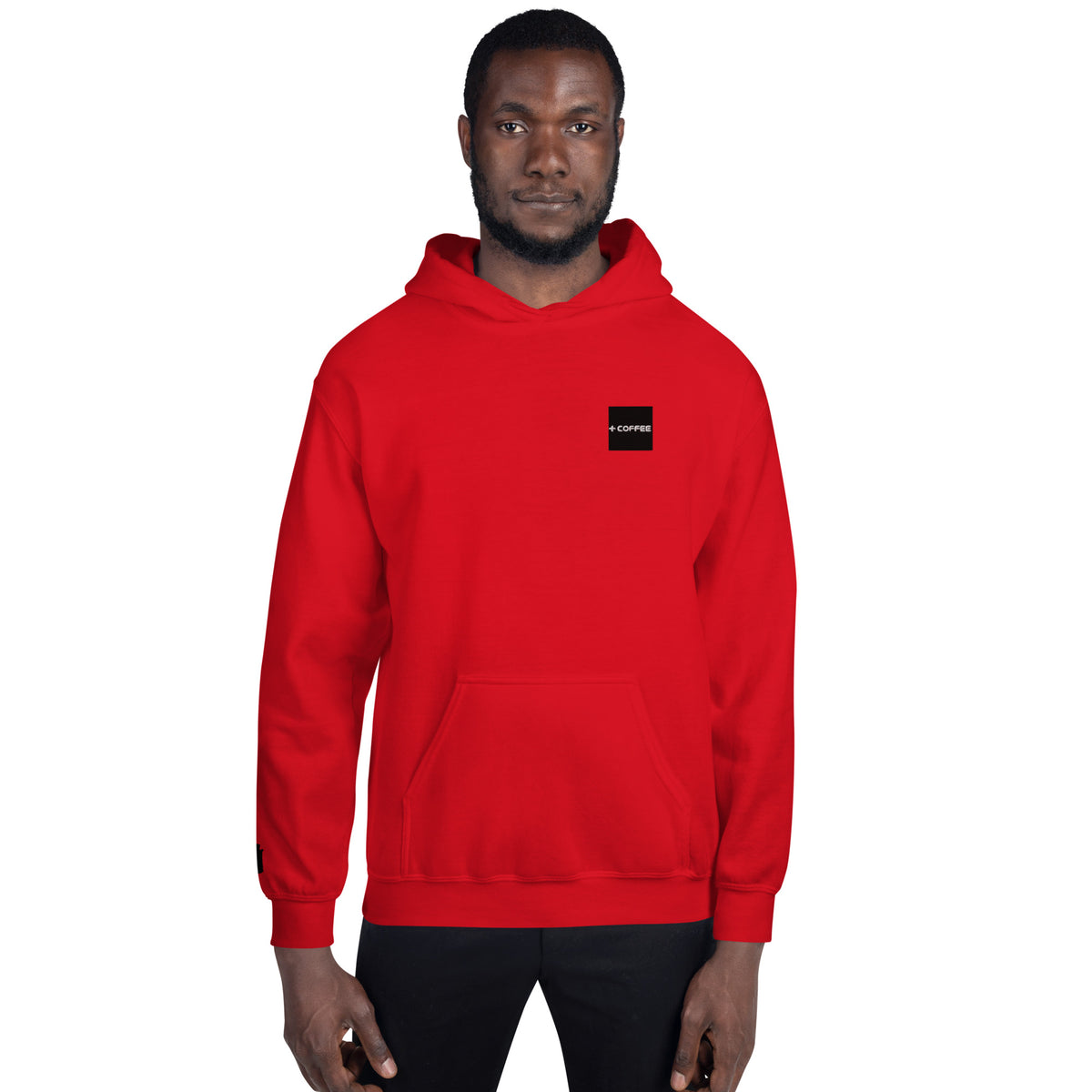 + COFFEE Logo (on Chest) & CAN Logo (sleeve) Unisex Hoodie
