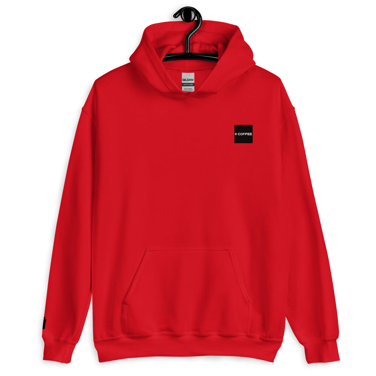+ COFFEE Logo (on Chest) & CAN Logo (sleeve) Unisex Hoodie