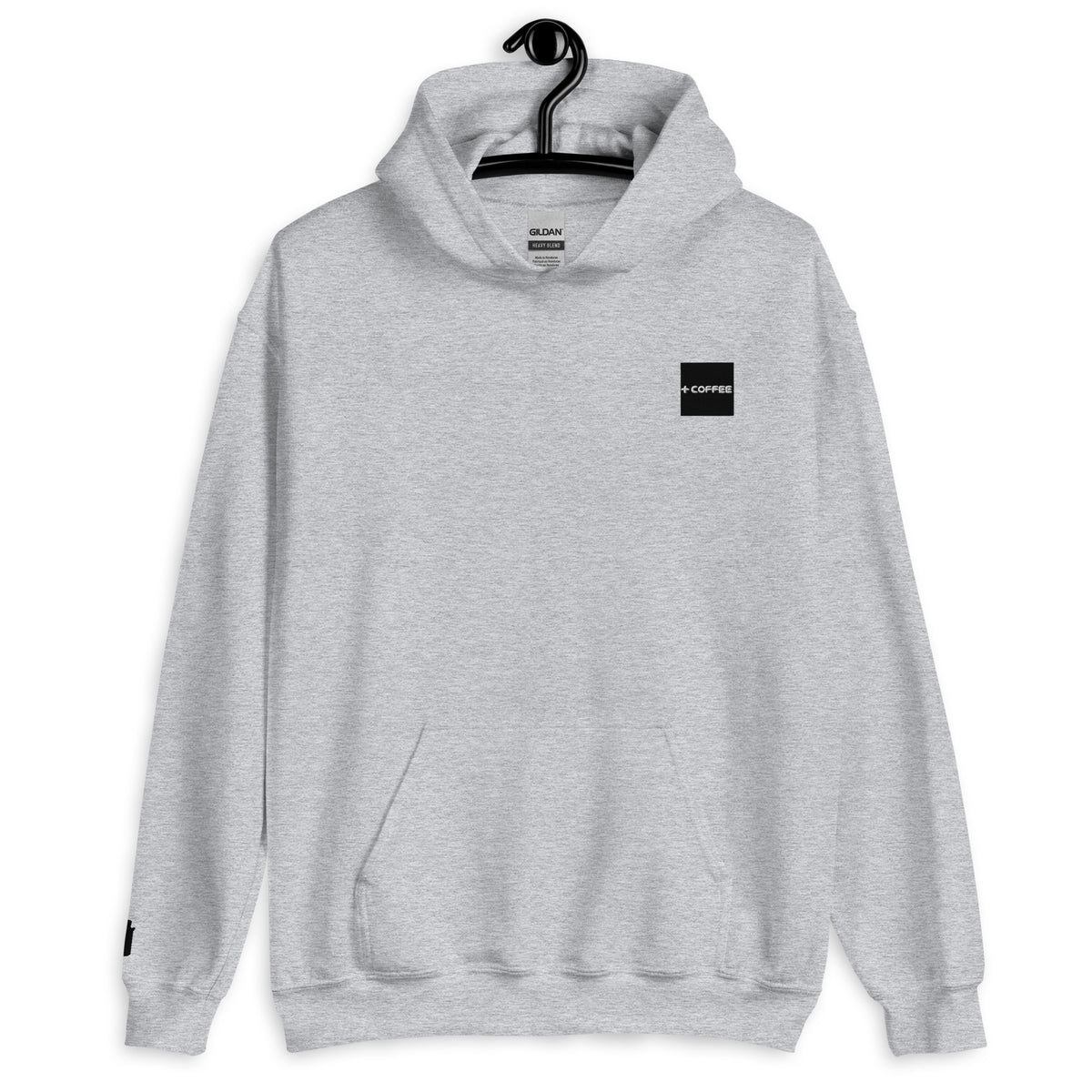 + COFFEE Logo (on Chest) & CAN Logo (sleeve) Unisex Hoodie